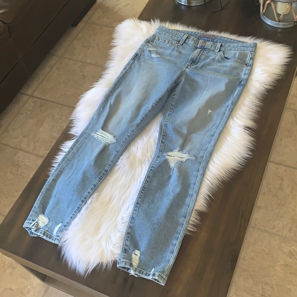 Joe’s Jeans slim boyfriend cropped size 27